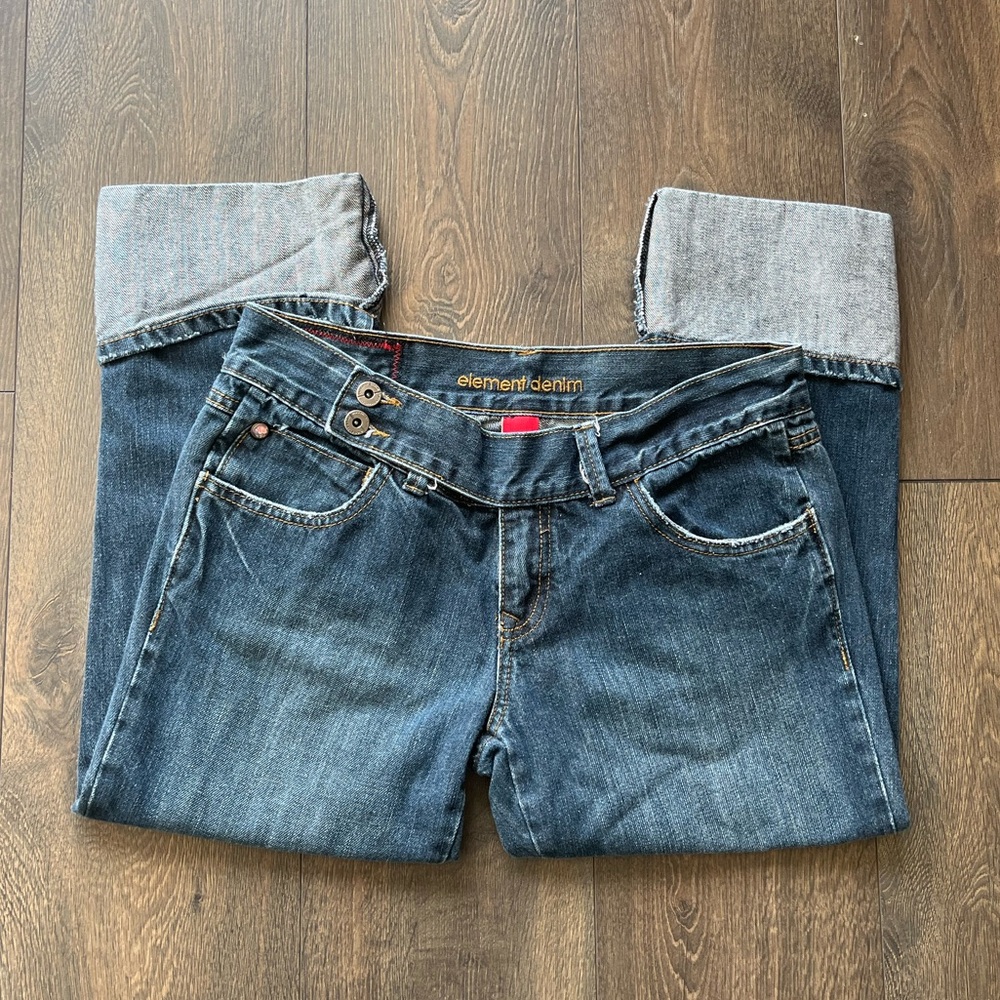 Element Denim capri jeans